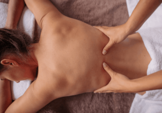Relaxing body massage