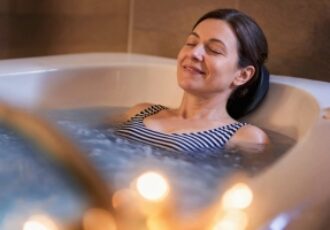 Bain de mer hydromassant